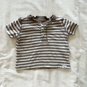 Like New - Baby Gap Cotton Henley Tee